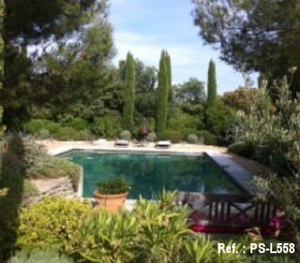  rentals villa with view Luberon